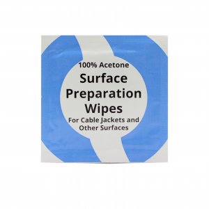 Acetone Cable Preparation Wipes (10 pcs)