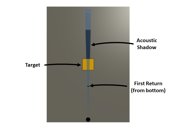 Resulting top-down view as shown in the display