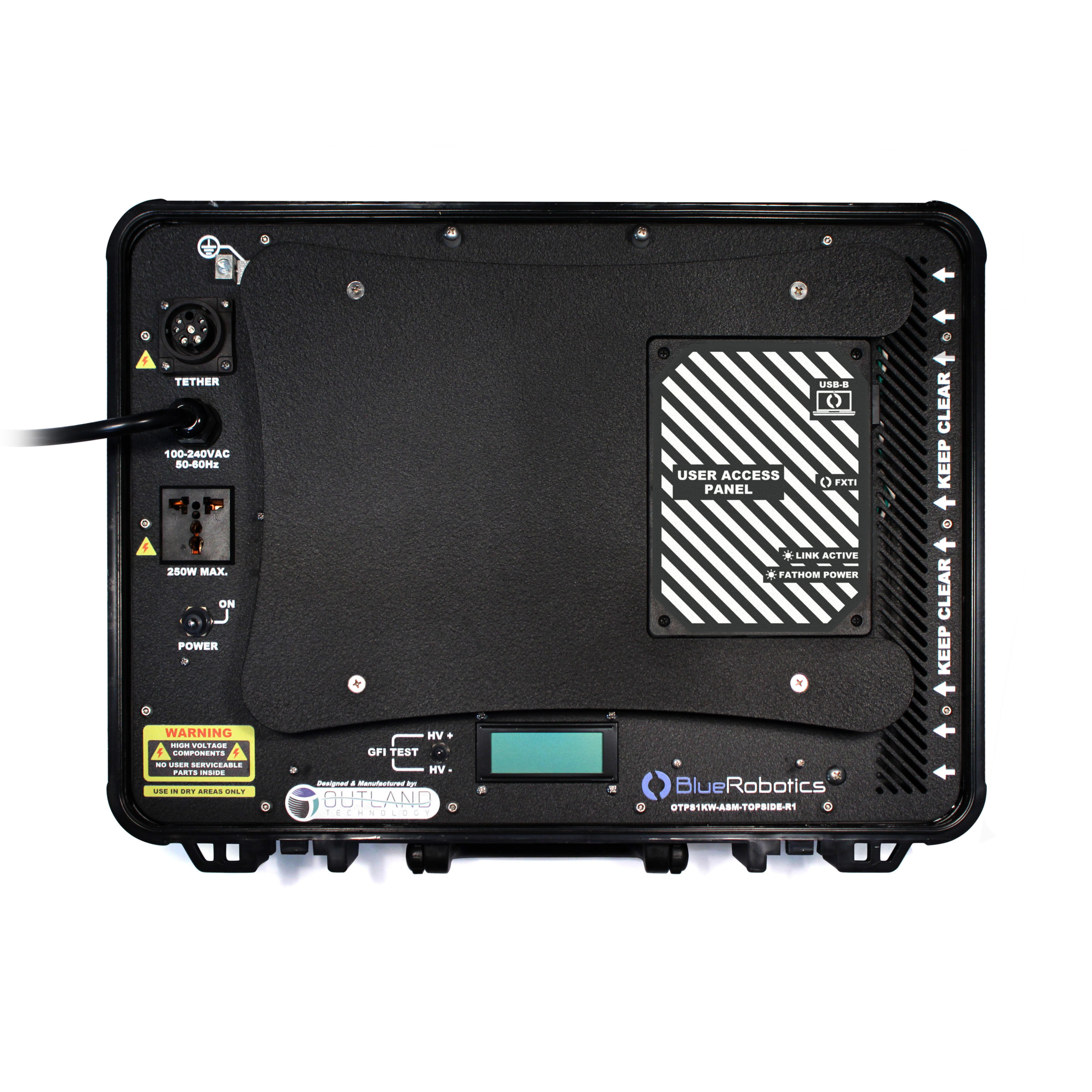 Topside Power Supply Unit for OTPS