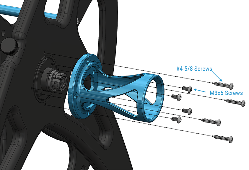 Installation of the Fathom Spool Connector Guard.
