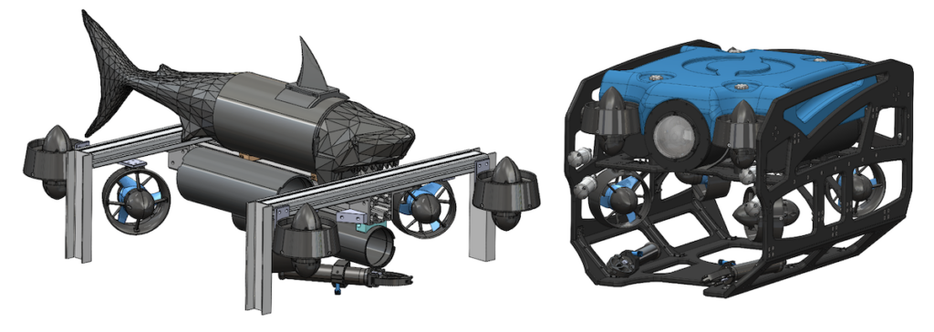 For inspiration, here are two T500 ROVs recently designed by internal BR teams in a company design sprint contest. Your submission doesn't have to be an ROV, but it can be!