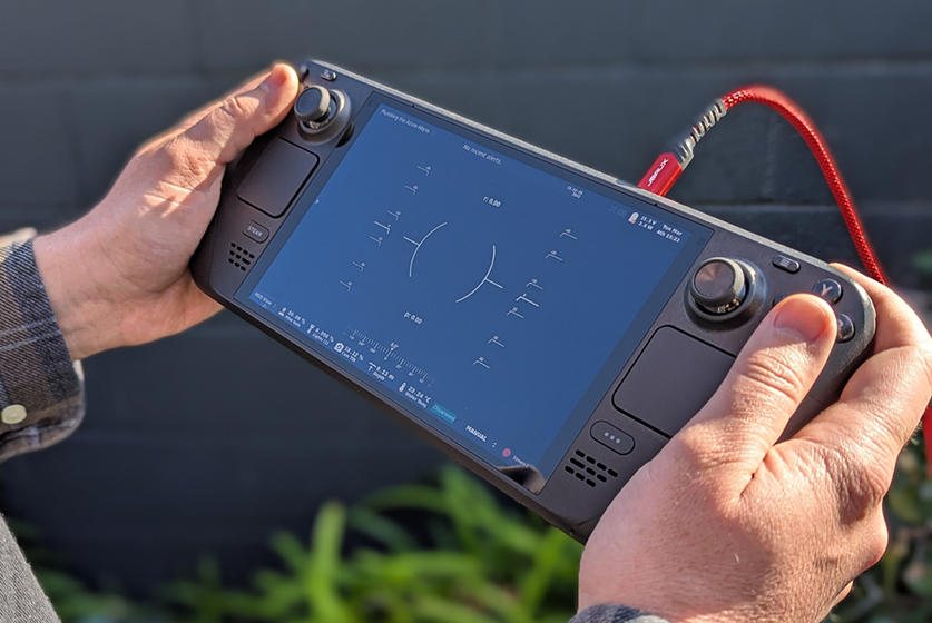 Steam Deck running Cockpit.