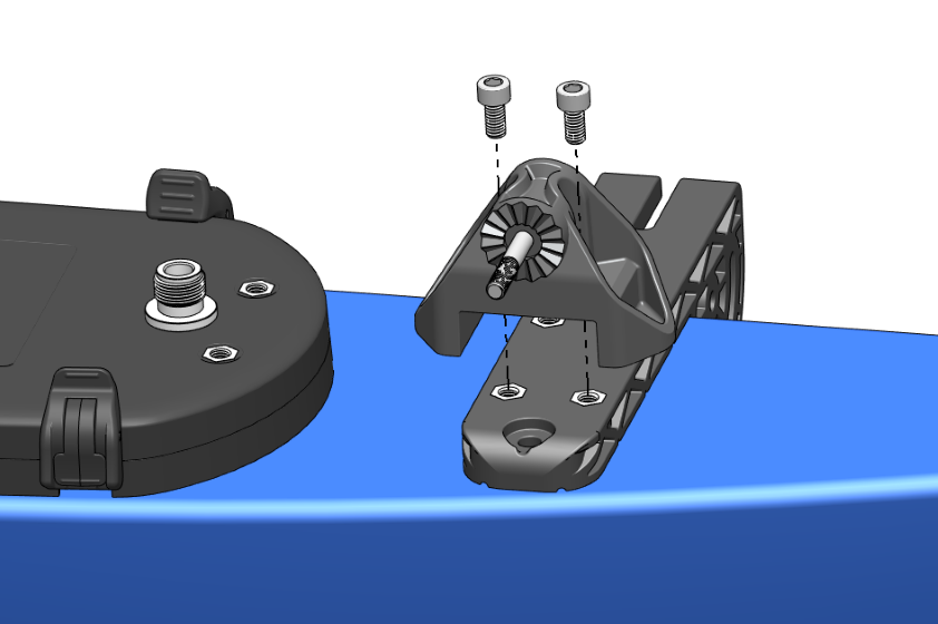 Some parts of the BlueBoat are not shown for clarity